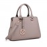 LT1752 - Miss Lulu Medium Tote Handbags Tan